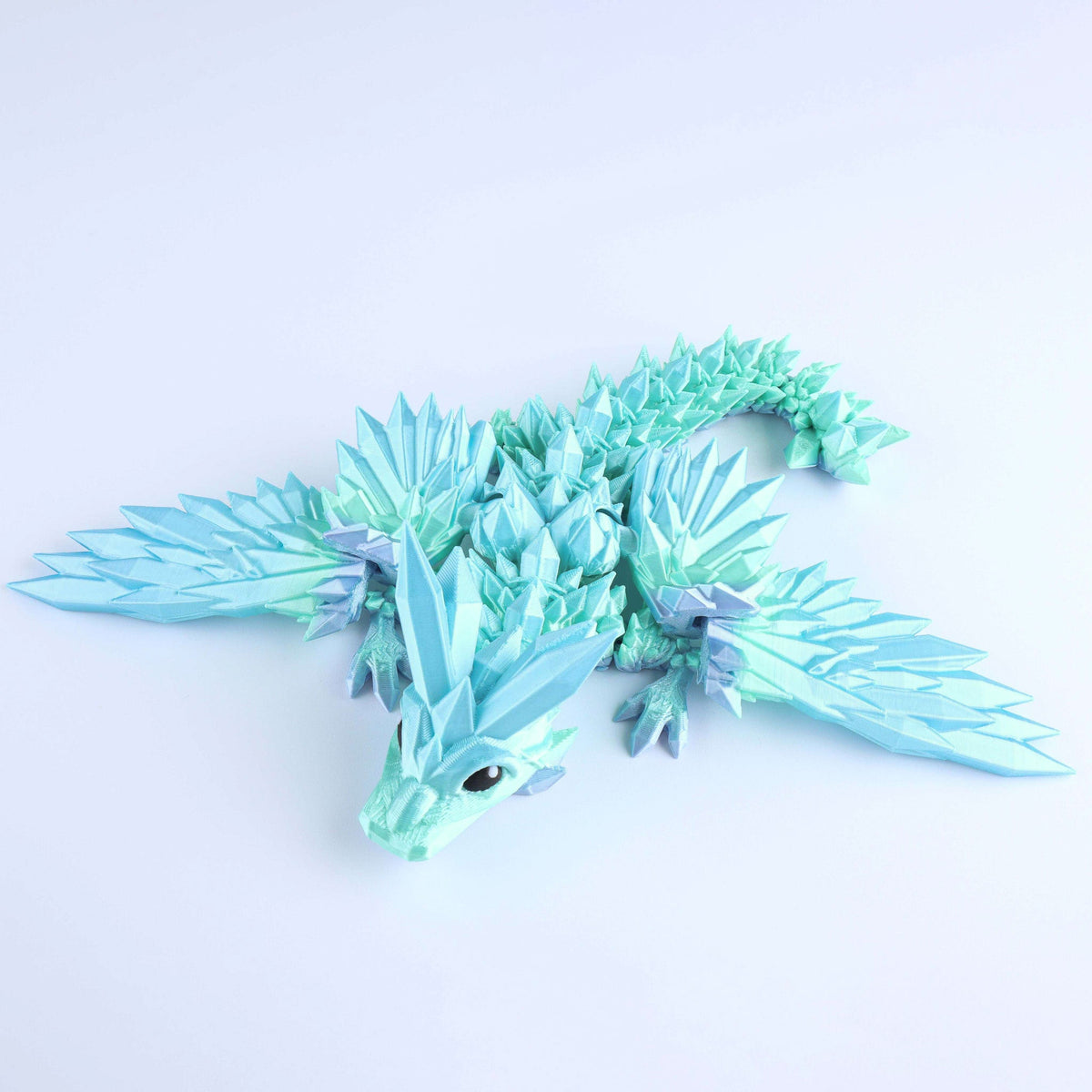Crystal Wing Baby Dragon Articulated 3D Fidget Toy by Crafts 3D, image 19 of 20