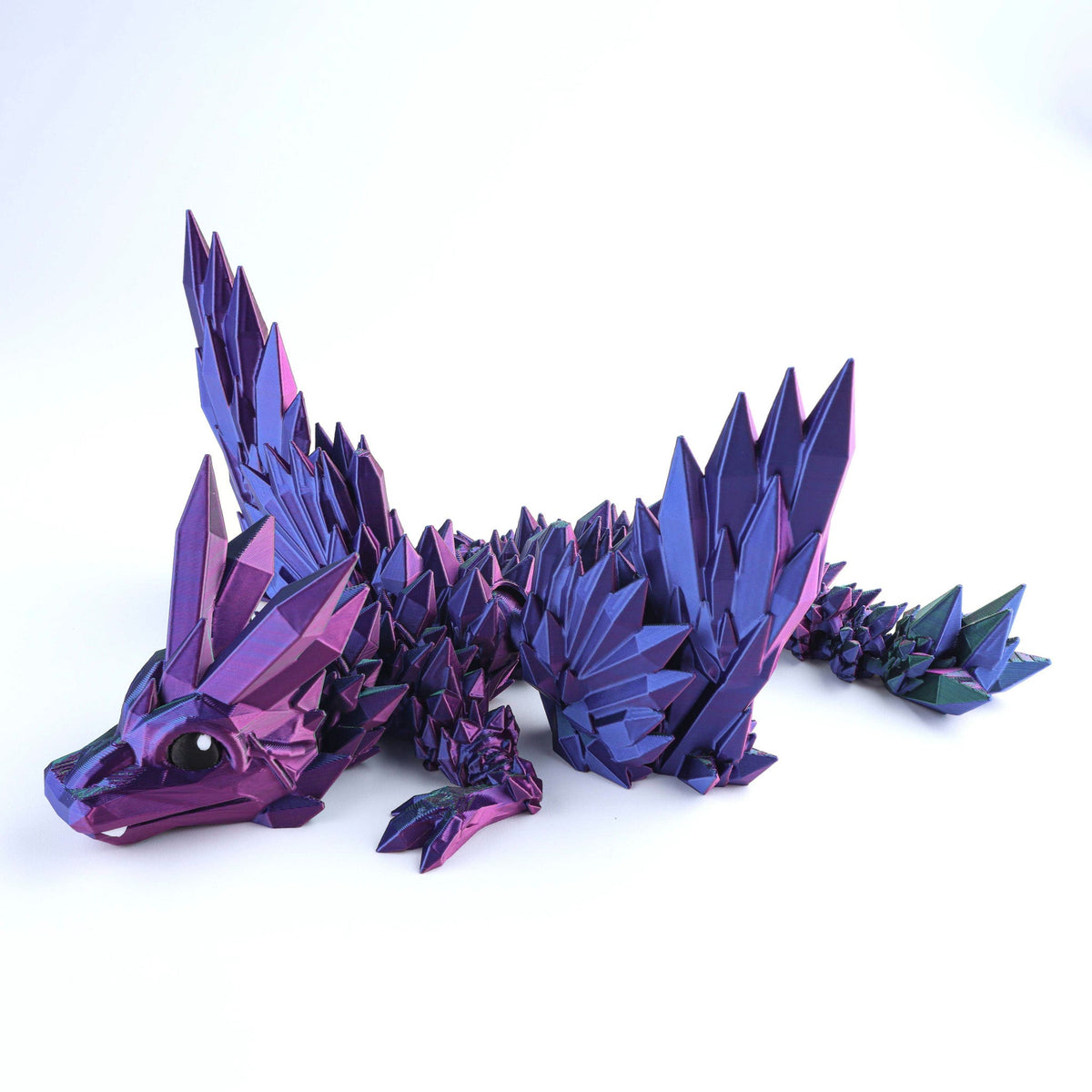 Crystal Wing Baby Dragon Articulated 3D Fidget Toy by Crafts 3D, image 18 of 20