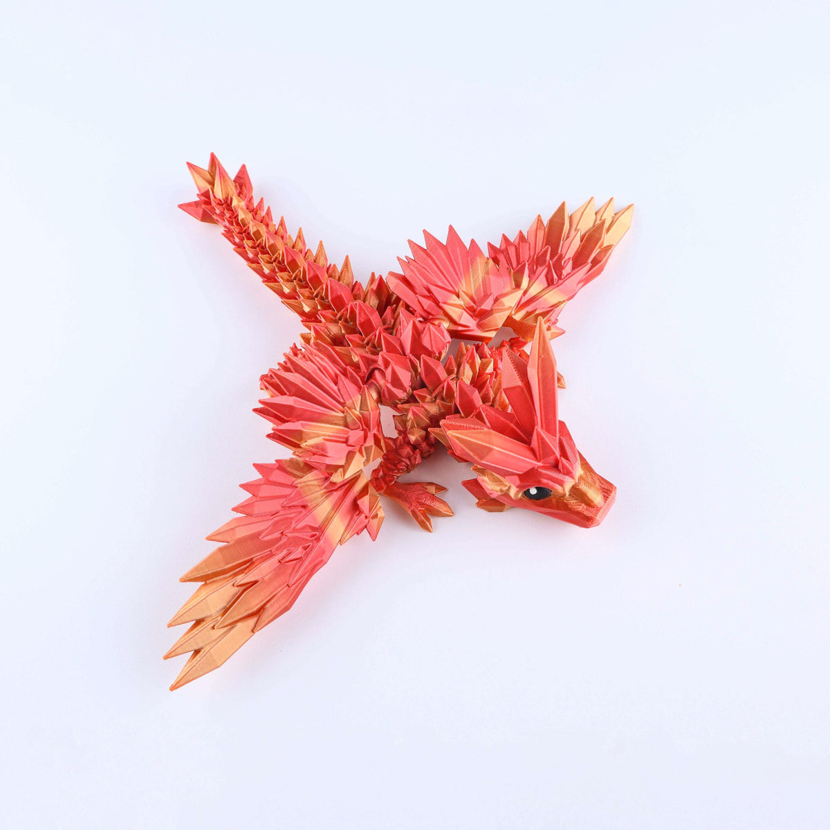 Crystal Wing Baby Dragon Articulated 3D Fidget Toy by Crafts 3D, image 16 of 20