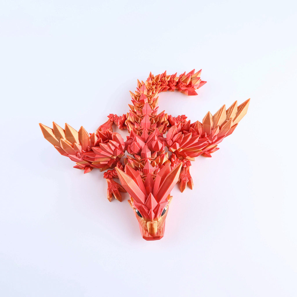 Crystal Wing Baby Dragon Articulated 3D Fidget Toy by Crafts 3D, image 17 of 20