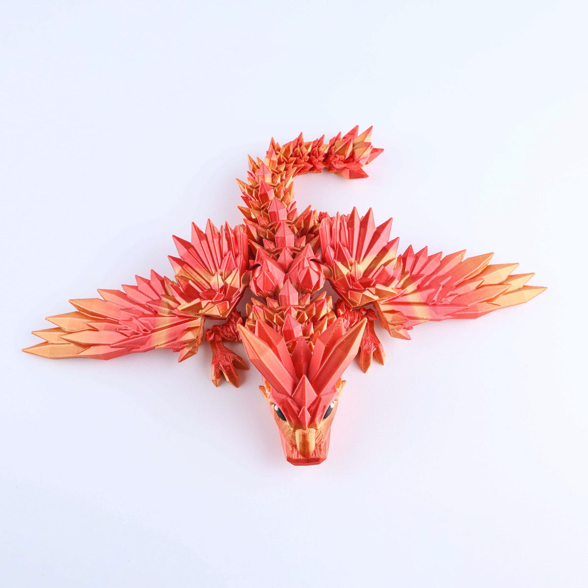 Crystal Wing Baby Dragon Articulated 3D Fidget Toy by Crafts 3D, image 7 of 20