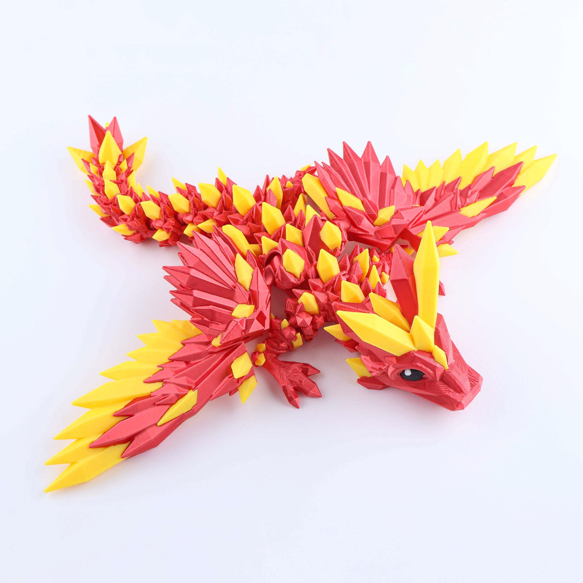 Crystal Wing Baby Dragon Articulated 3D Fidget Toy by Crafts 3D, image 8 of 20