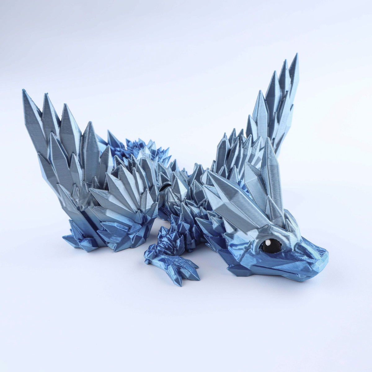 Crystal Wing Baby Dragon Articulated 3D Fidget Toy by Crafts 3D, image 10 of 20