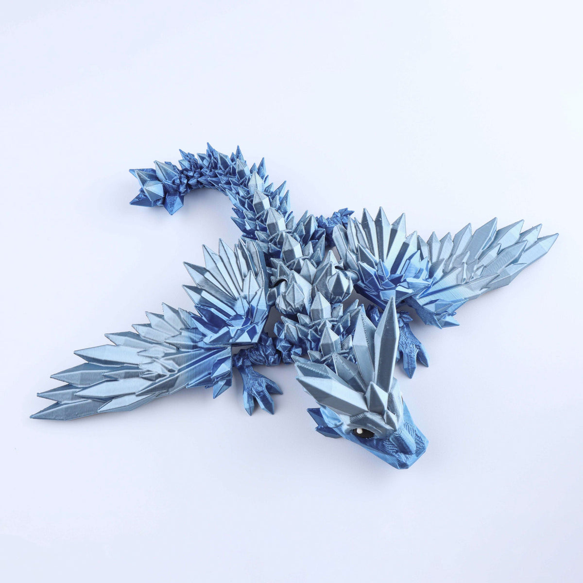Crystal Wing Baby Dragon Articulated 3D Fidget Toy by Crafts 3D, image 11 of 20