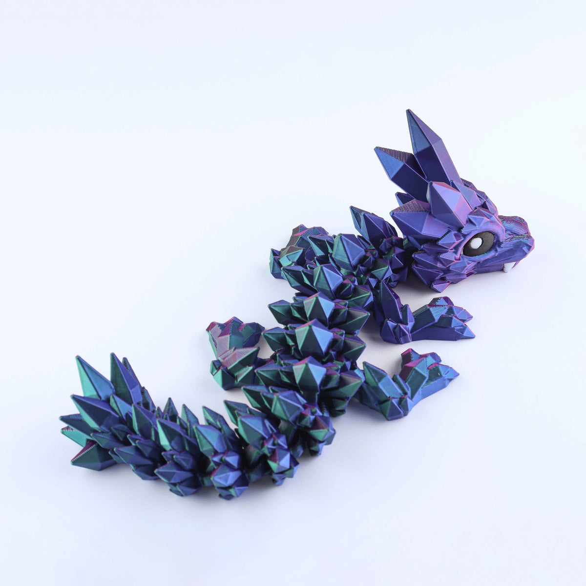 Crystal Baby Dragon Articulated 3D Fidget Toy by Crafts 3D, image 14 of 15