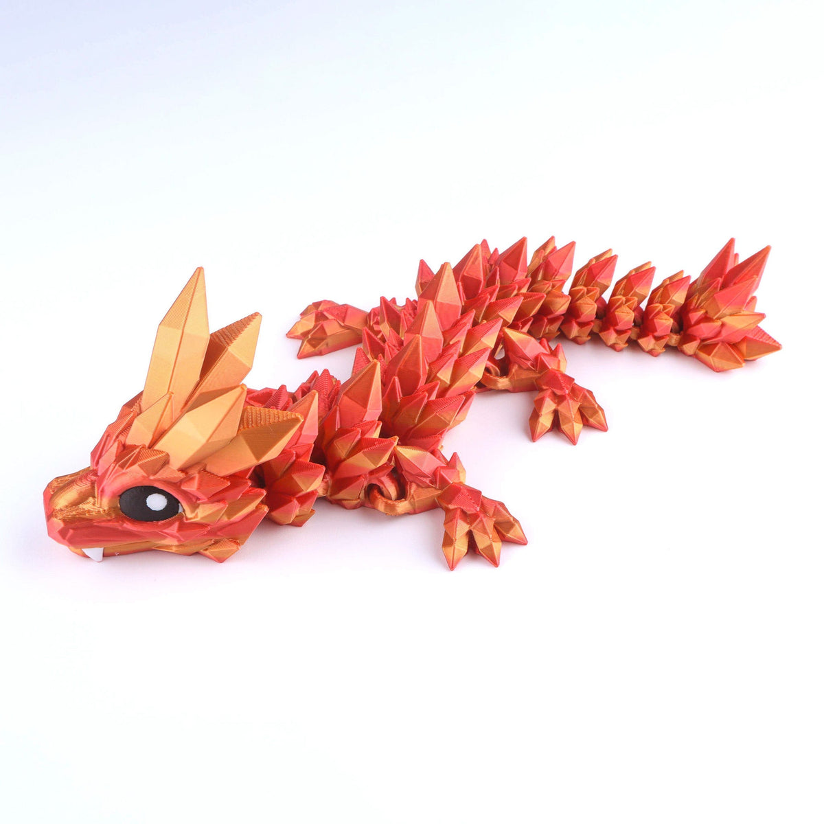 Crystal Baby Dragon Articulated 3D Fidget Toy by Crafts 3D, image 7 of 15