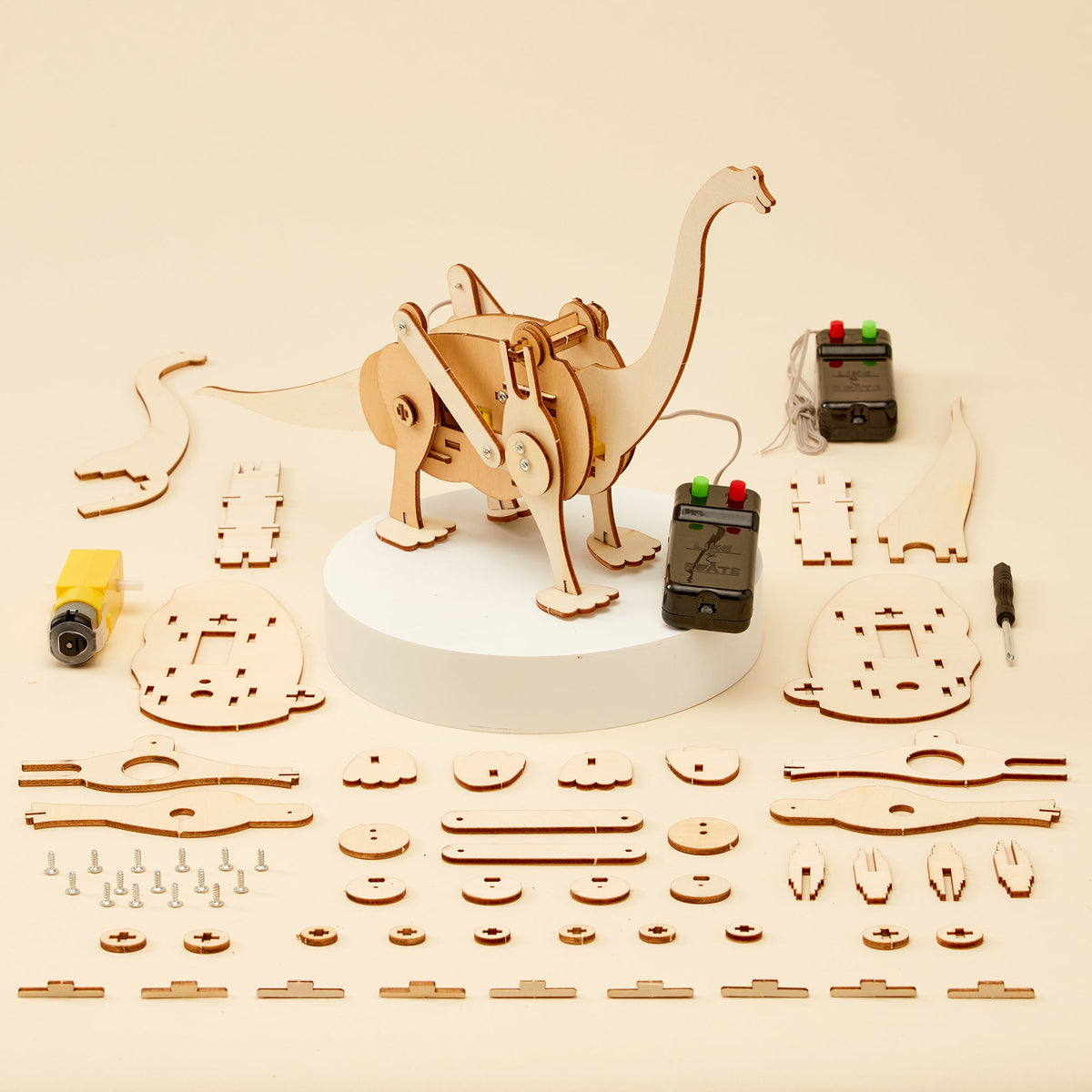 Dinosaur Robot Brachiosaurus DIY STEM Kit by Kitsville, image 4 of 5