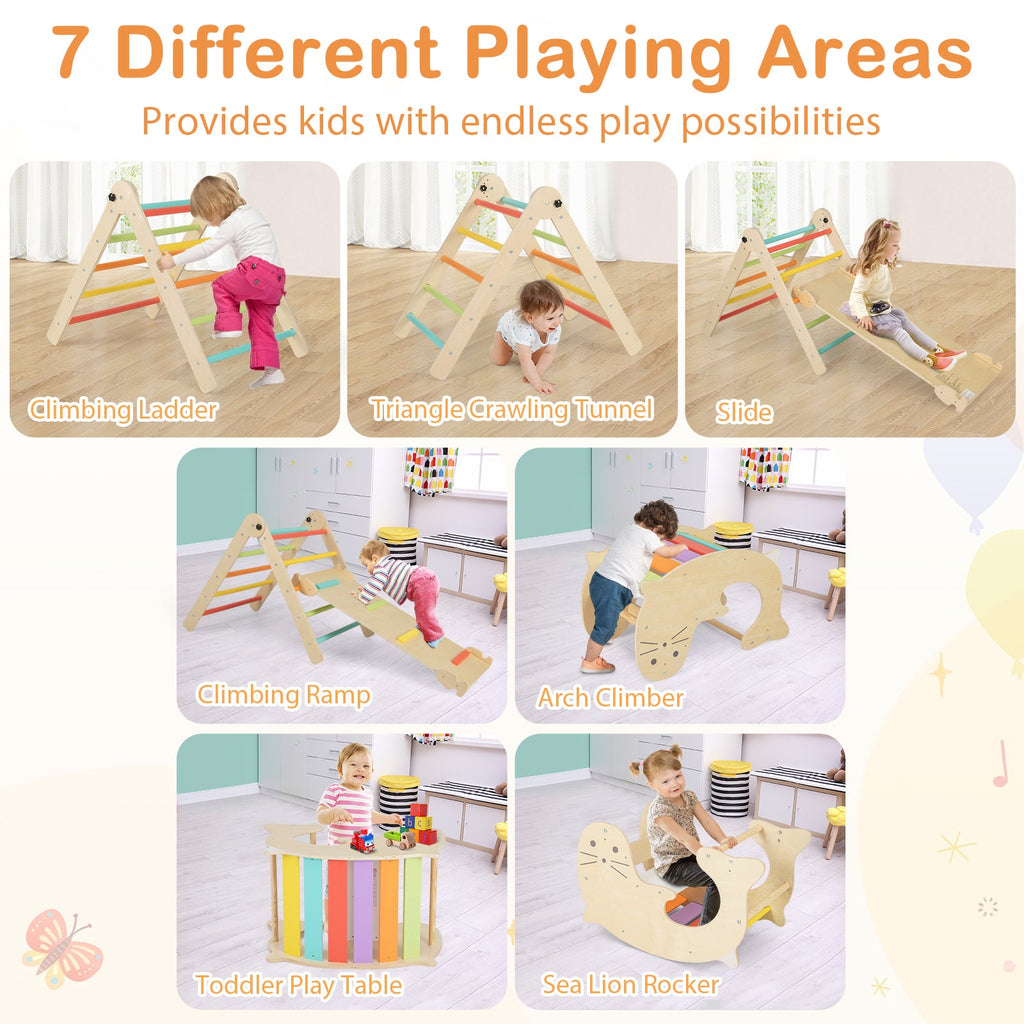 Little Explorer 7-in-1 Indoor Climbing Set