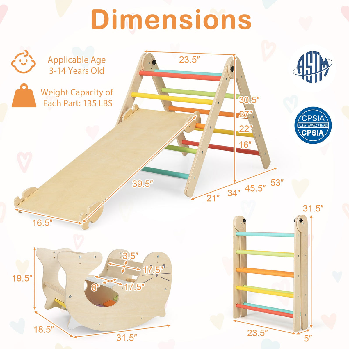 Little Explorer 7-in-1 Indoor Climbing Set