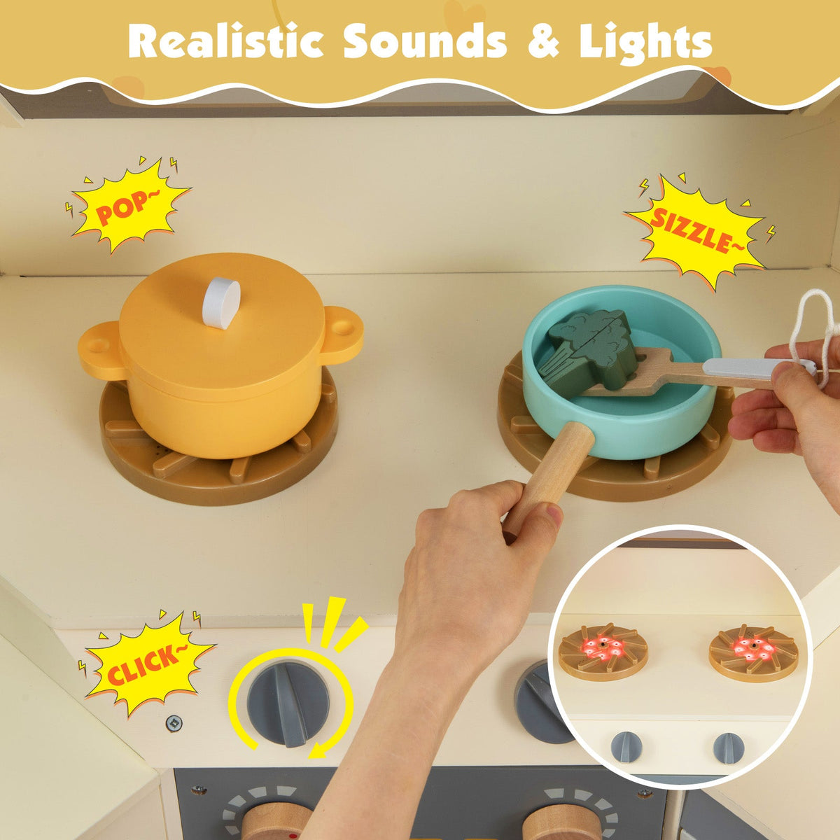 Little Chef Corner Play Kitchen