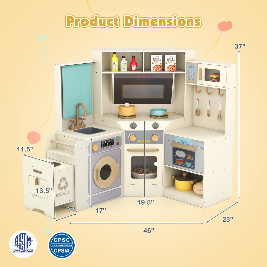 Little Chef Corner Play Kitchen