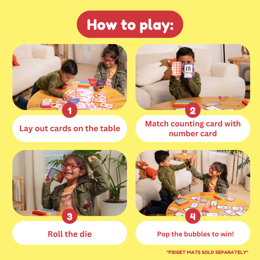Counting & Numbers Learning Cards