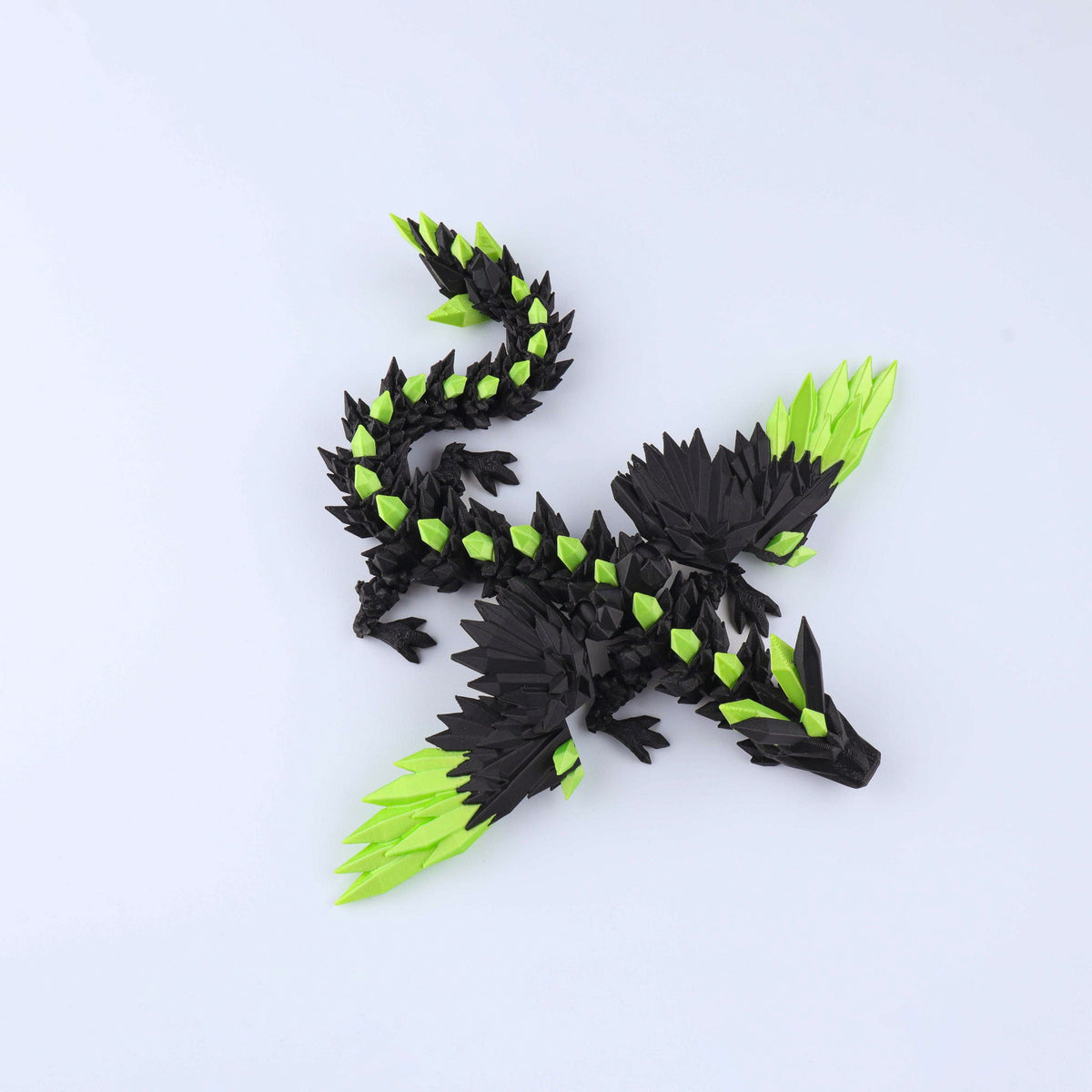Crystal Wing Dragon Articulated 3D Fidget Toy by Crafts 3D, image 20 of 30
