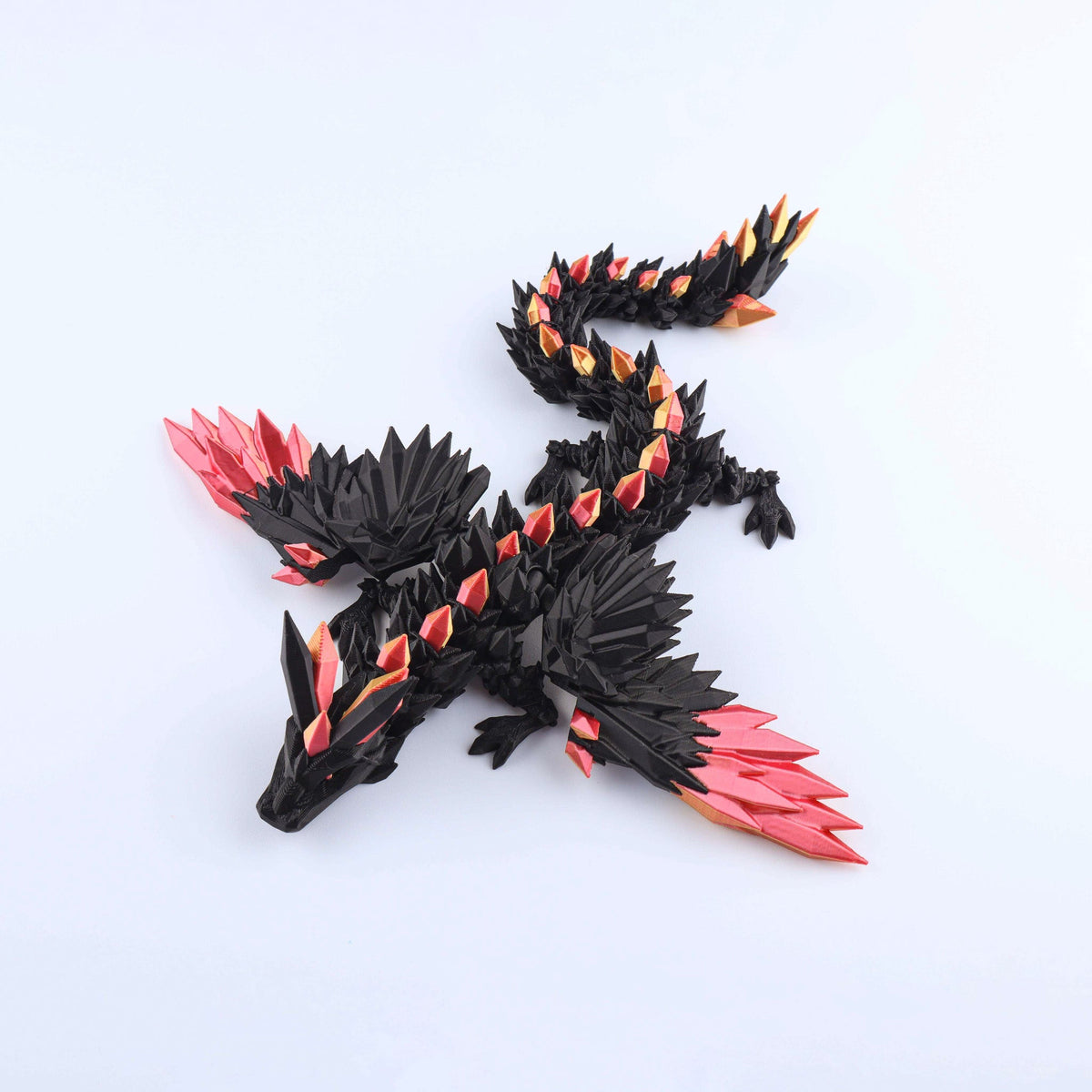 Crystal Wing Dragon Articulated 3D Fidget Toy by Crafts 3D, image 19 of 30