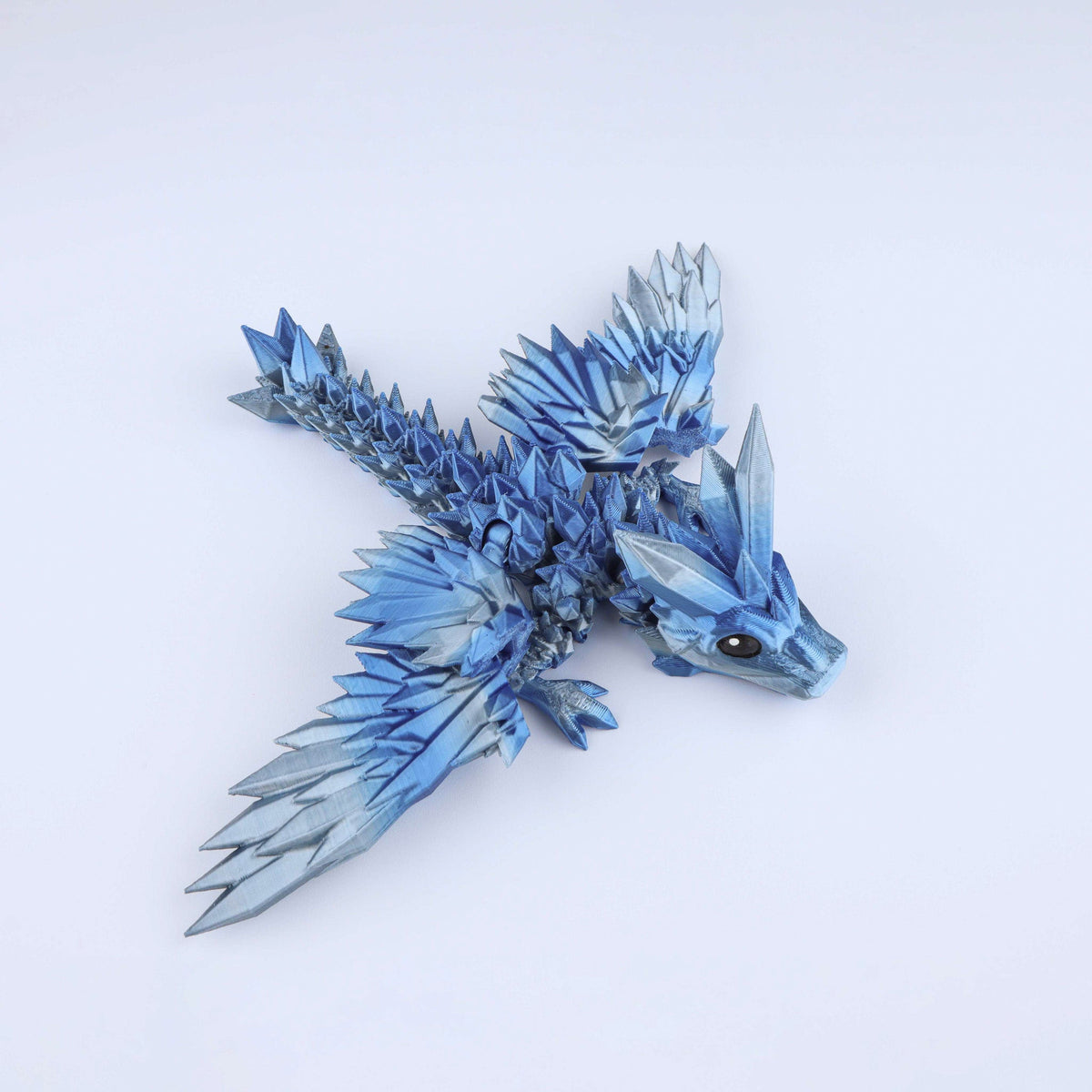 Crystal Wing Tadling Dragon Articulated 3D Fidget Toy by Crafts 3D, image 8 of 10