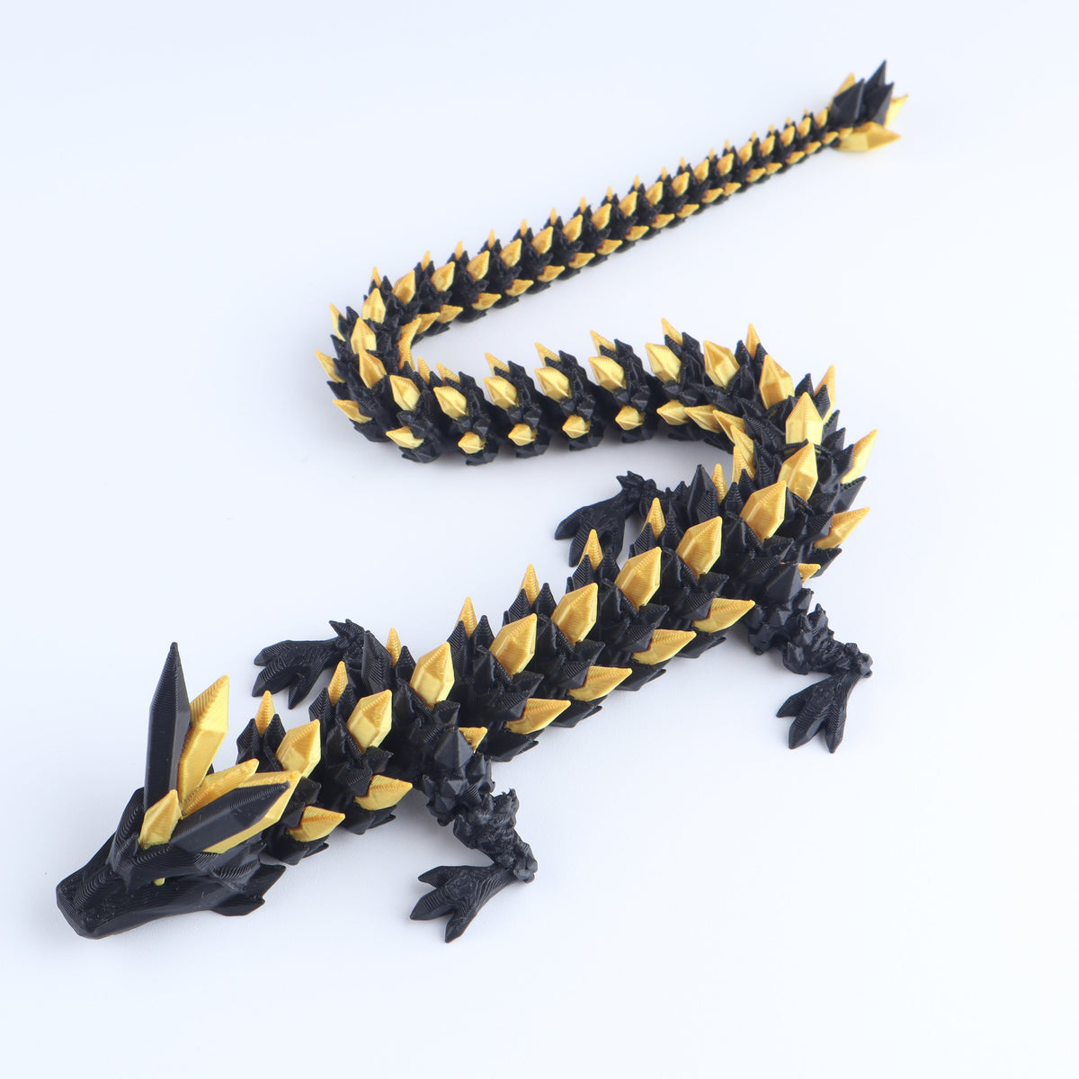 Crystal Dragon Articulated 3D Fidget Toy by Crafts 3D, image 21 of 26