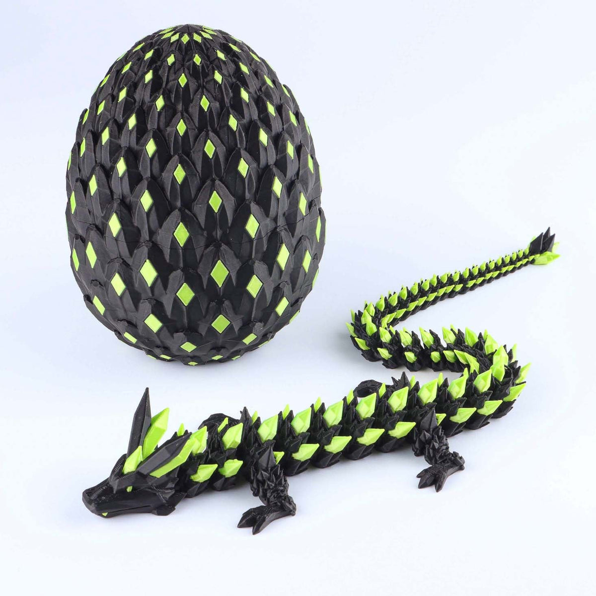 Crystal Dragon Articulated 3D Fidget Toy by Crafts 3D, image 11 of 26