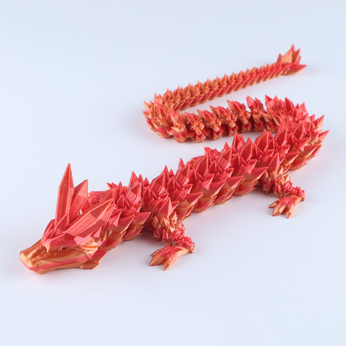Crystal Dragon Articulated 3D Fidget Toy by Crafts 3D, image 20 of 26