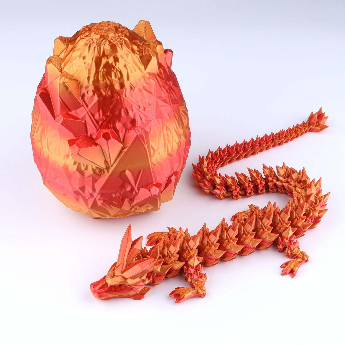 Crystal Dragon Articulated 3D Fidget Toy by Crafts 3D, image 16 of 26