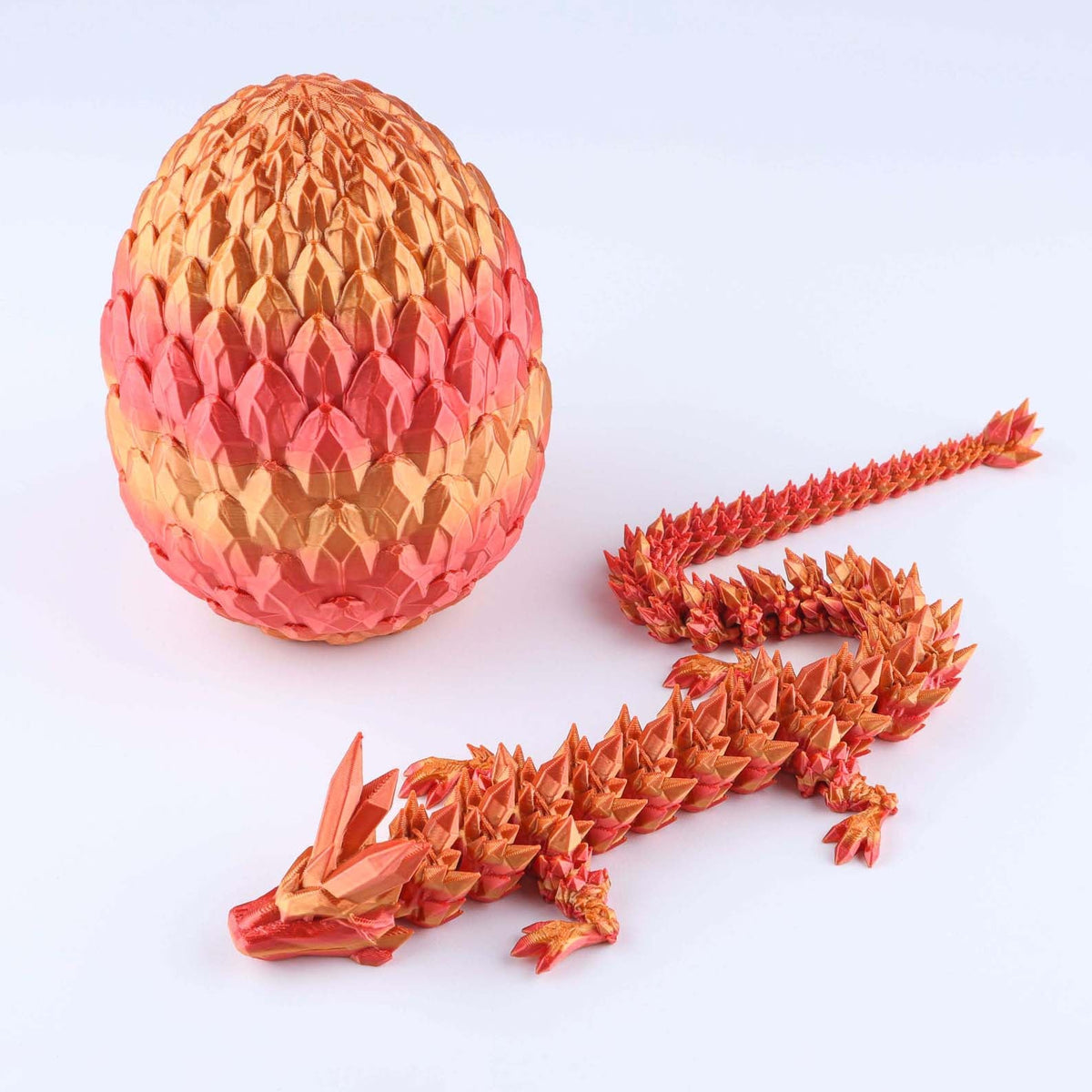 Crystal Dragon Articulated 3D Fidget Toy by Crafts 3D, image 14 of 26