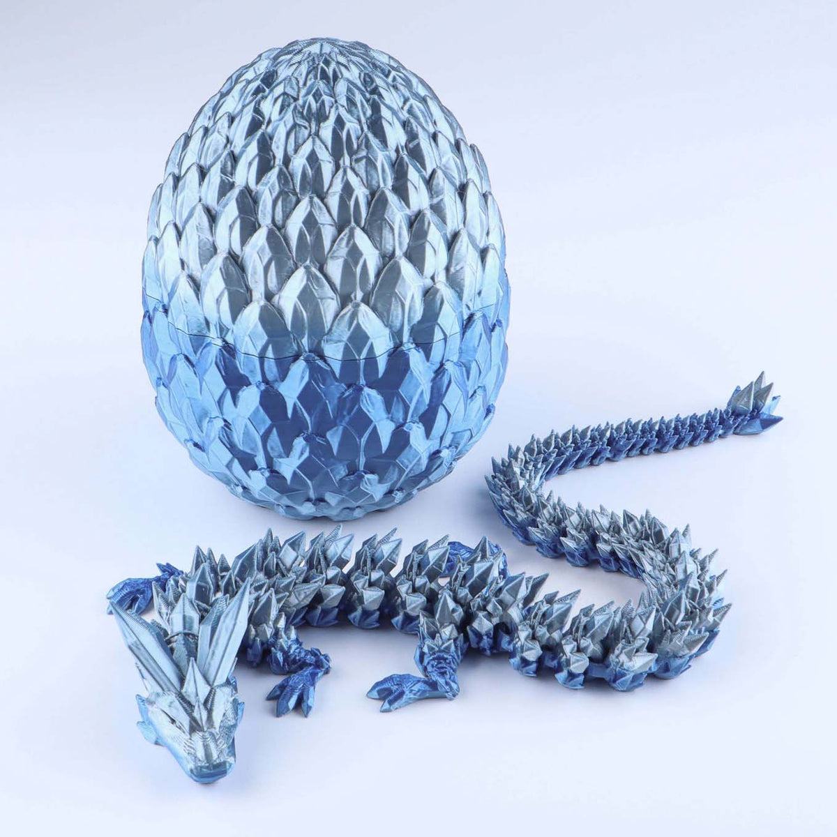 Crystal Dragon Articulated 3D Fidget Toy by Crafts 3D, image 13 of 26