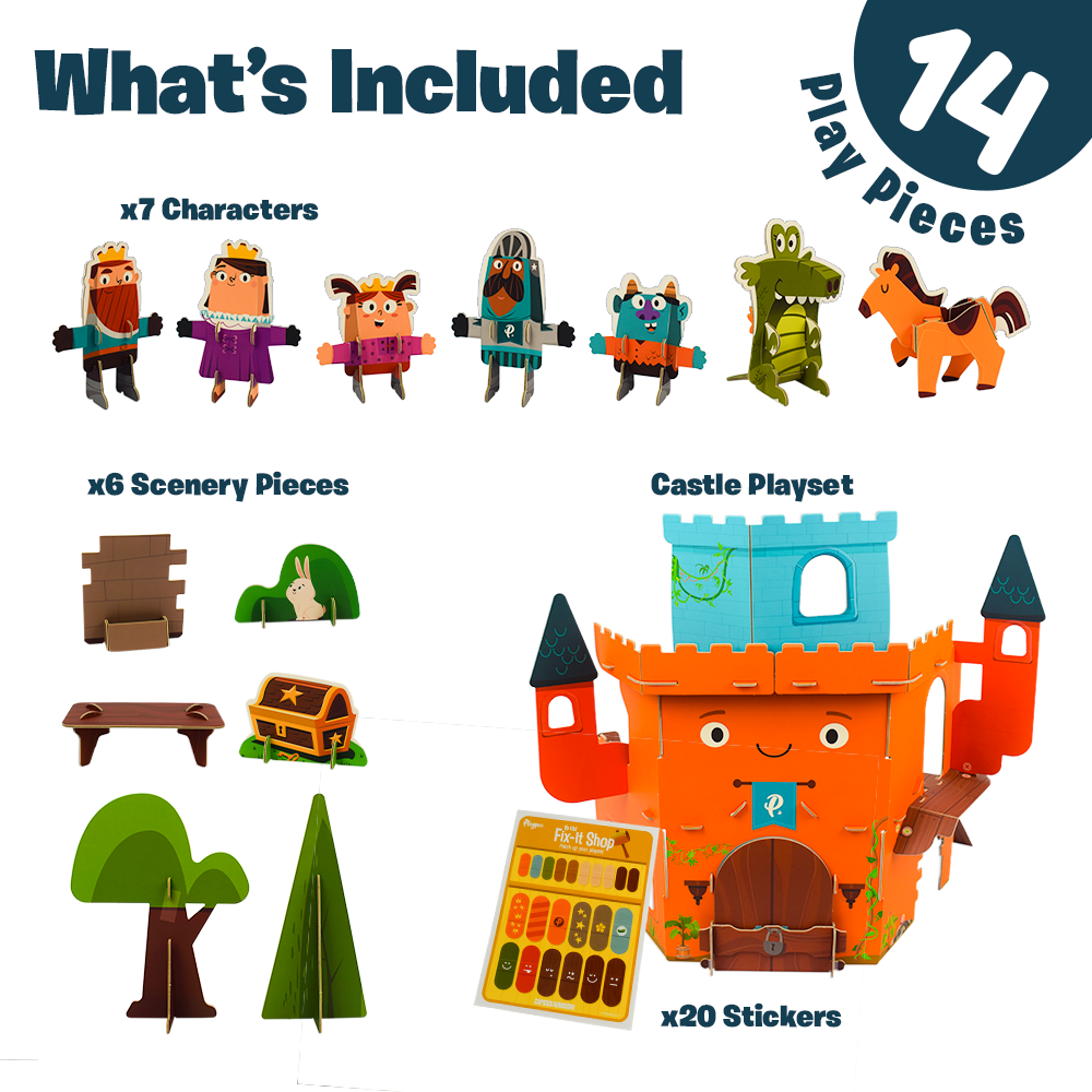 Castle: Curious Kingdom Buildable Playset