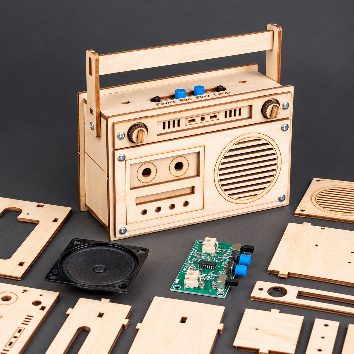 DIY 60-Second Recording Machine Kit