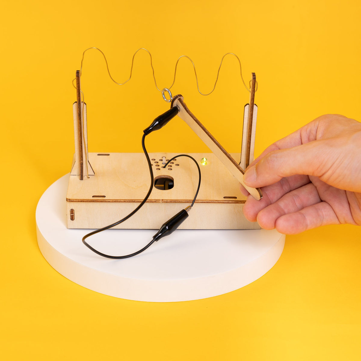 DIY Electronic Buzz Wire Game STEM Kit by Kitsville, image 1 of 6
