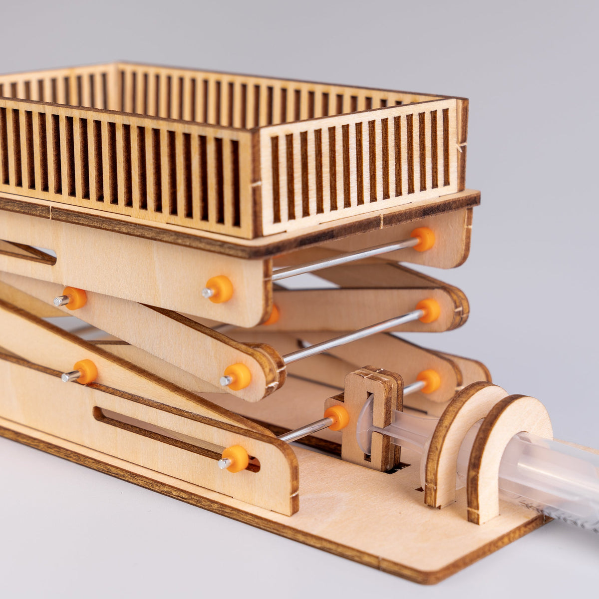 Hydraulic Scissor Lift Model Kit STEM Kit by Kitsville, image 3 of 7