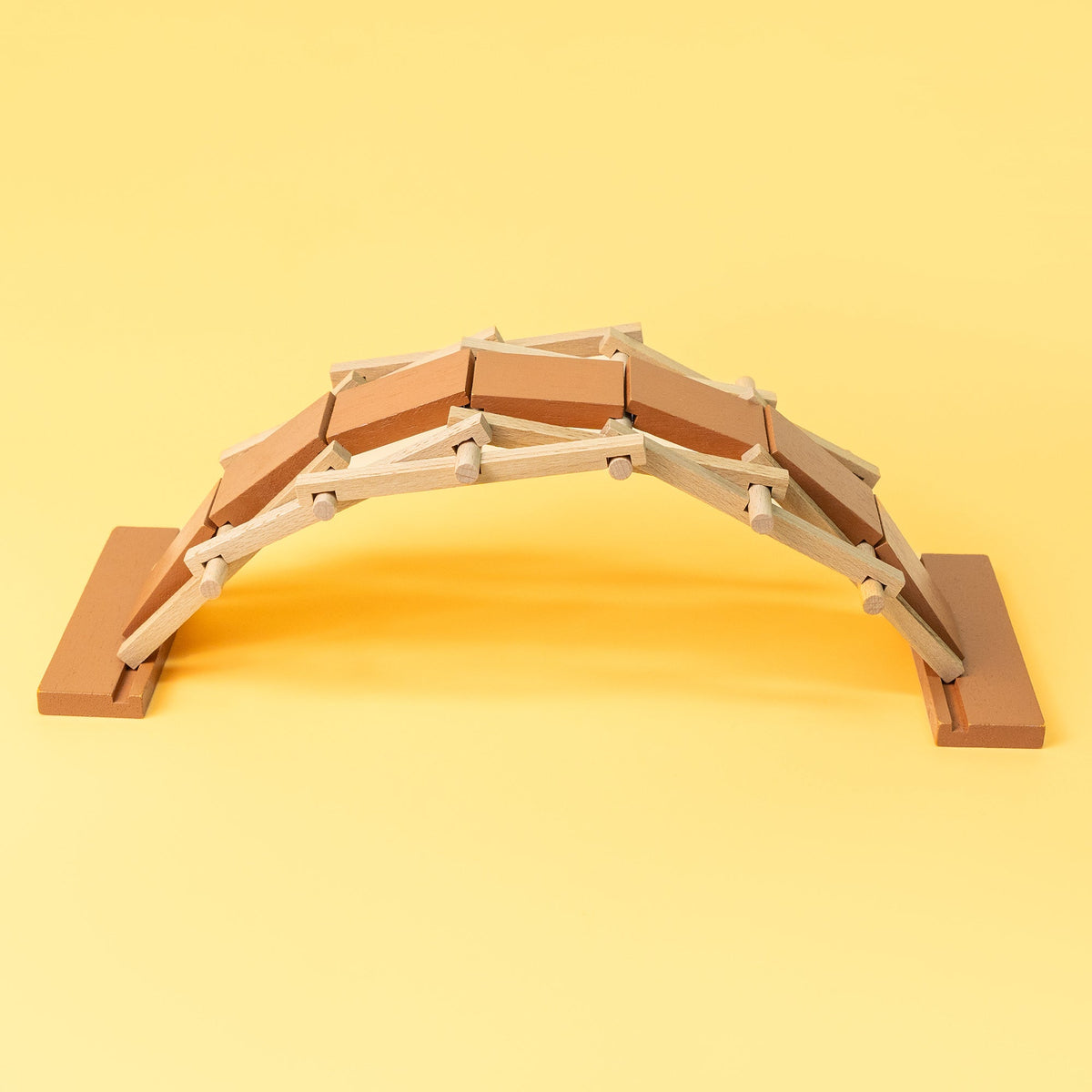 DIY Leonardo da Vinci Self-Supporting Bridge Kit by Kitsville, image 2 of 7