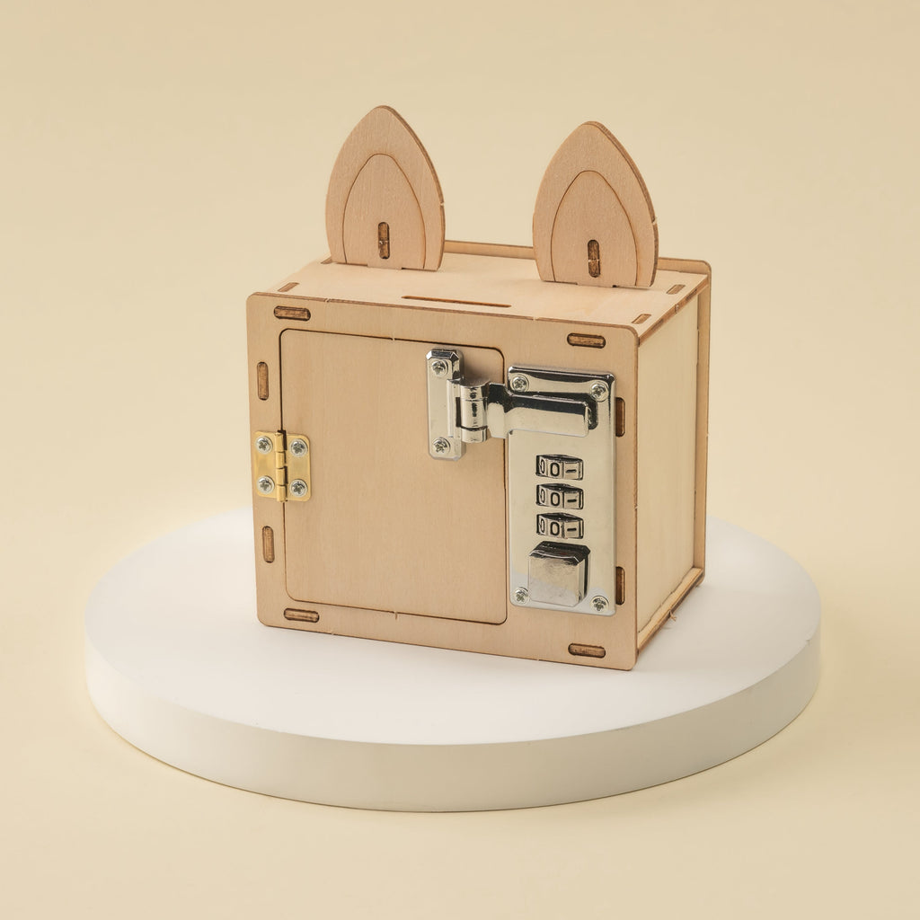 Combination Lock Box & Phone Holder DIY STEM Kit by Kitsville, image 1 of 5