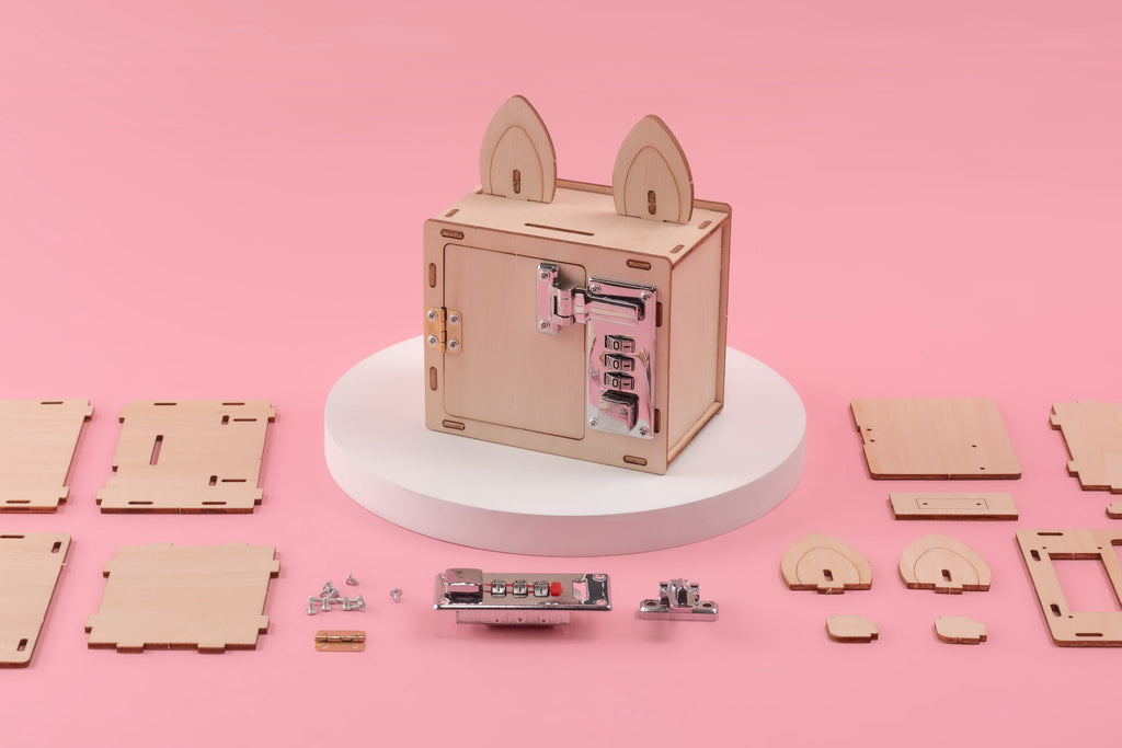 Combination Lock Box & Phone Holder DIY STEM Kit by Kitsville, image 3 of 5