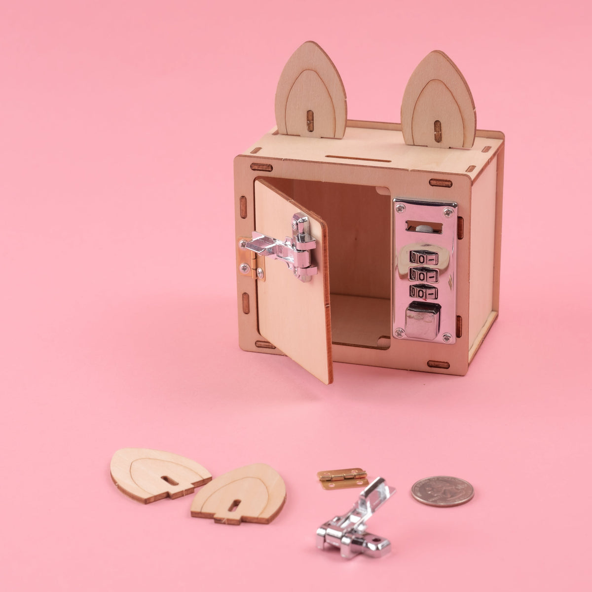 Combination Lock Box & Phone Holder DIY STEM Kit by Kitsville, image 2 of 5