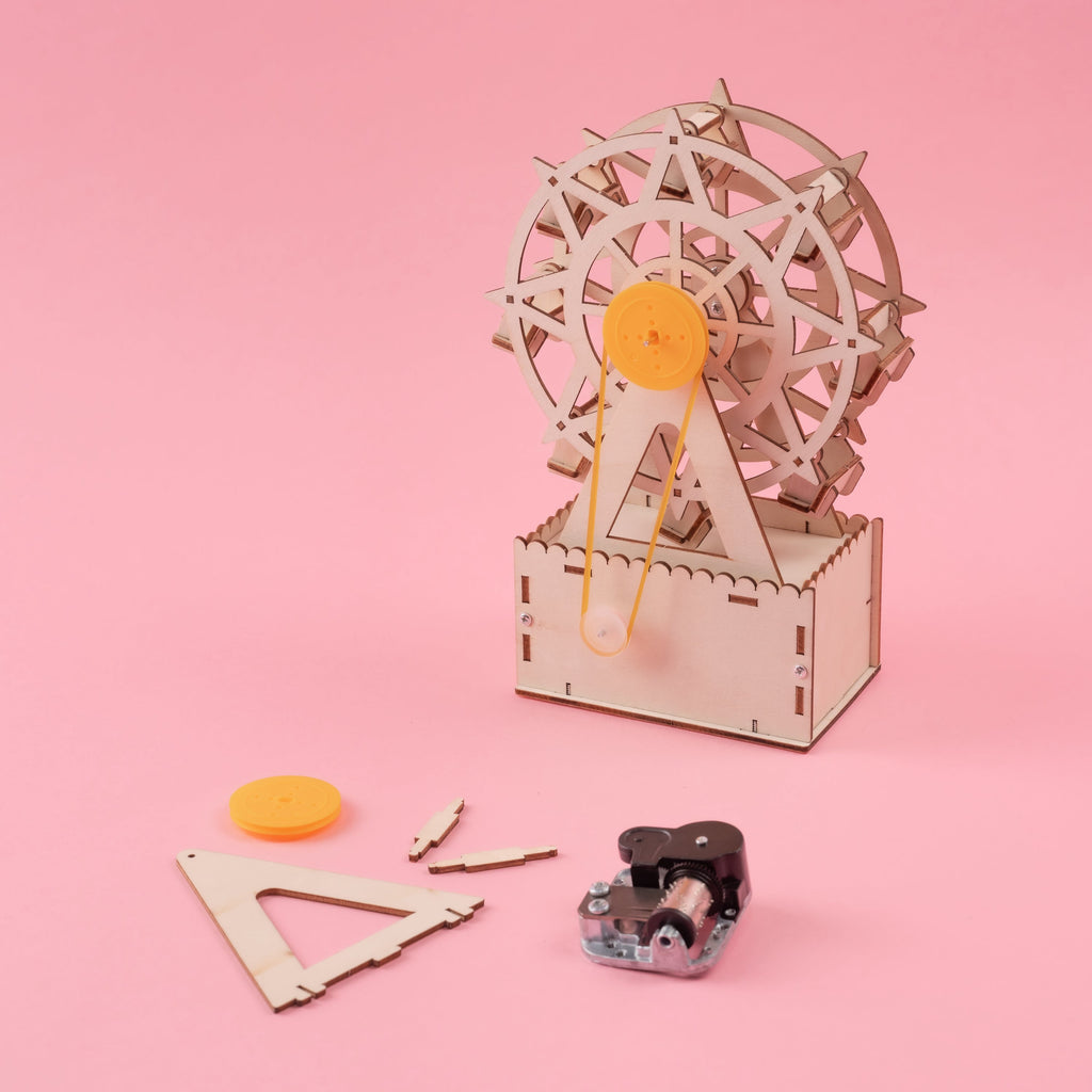 Music Box Ferris Wheel DIY STEM Kit by Kitsville, image 1 of 3
