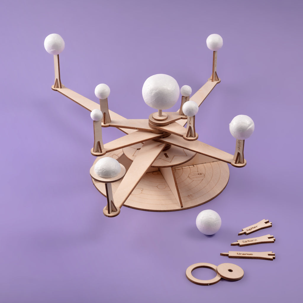 Solar System Model DIY STEM Kit by Kitsville, image 1 of 6