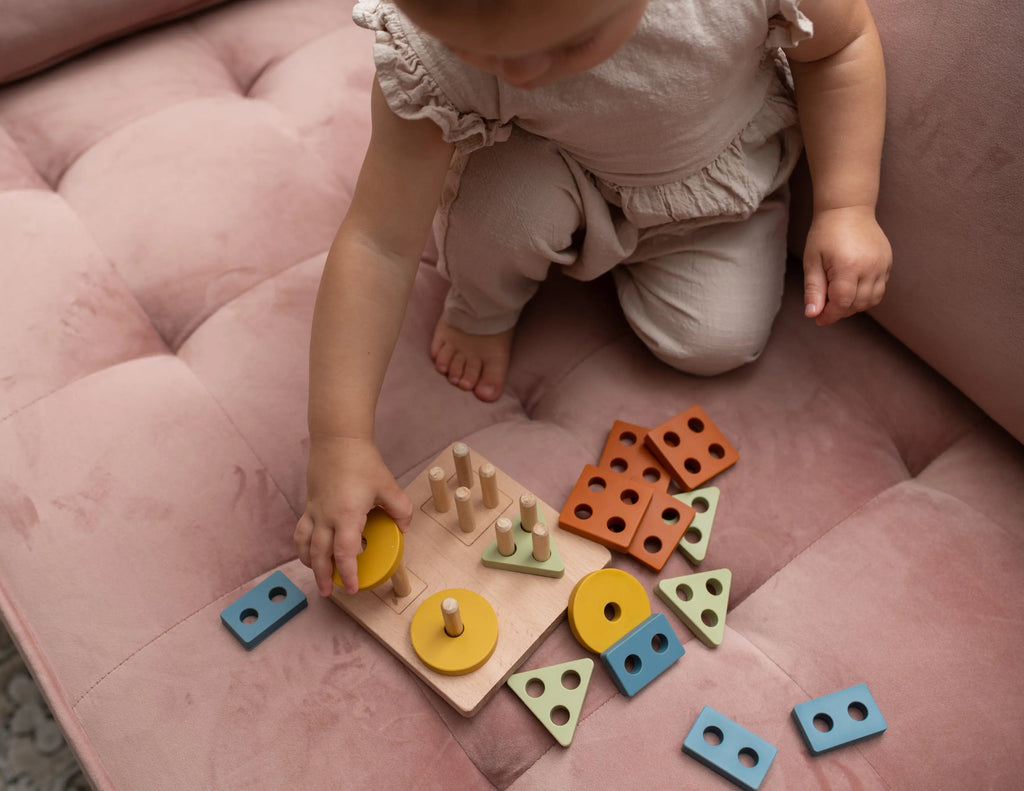 Montessori Shape Puzzle Toy by LYTL®, image 3 of 9