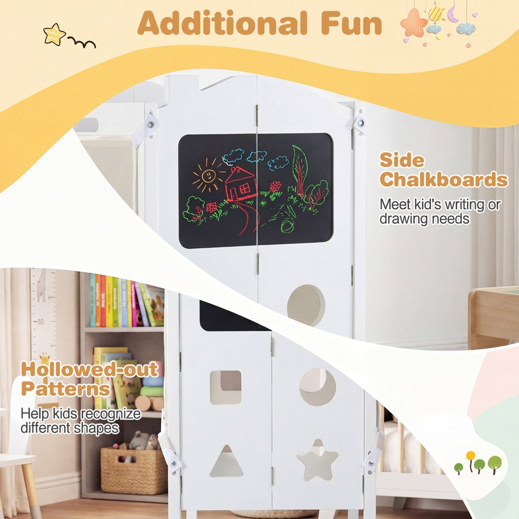 Little Helper Folding Toddler Tower & Step Stool