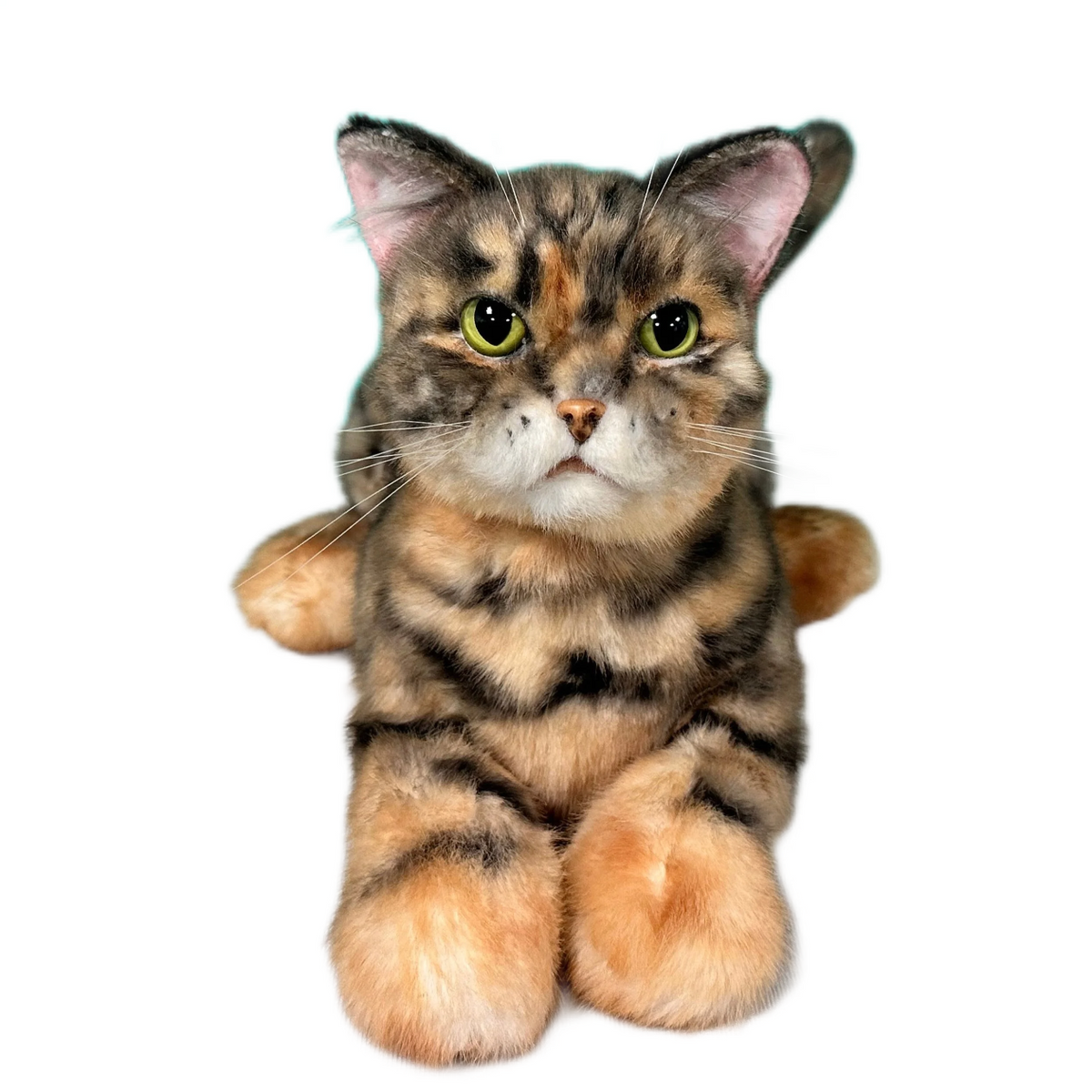 Leopard-Print Cat Plush – Handmade Plush by Chongker, image 1 of 7
