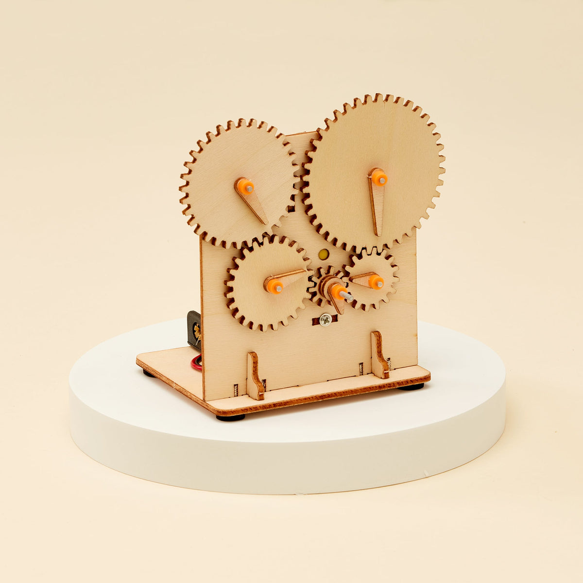 Gear Train Wooden STEM Kit by Kitsville, image 1 of 4