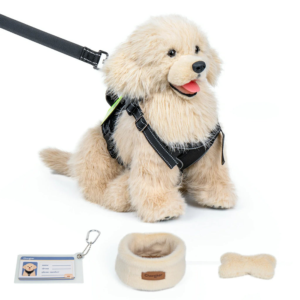 2.2lbs Golden Retriever Plush – Weighted Emotional Support Toy Gift — product photo 5 of 10