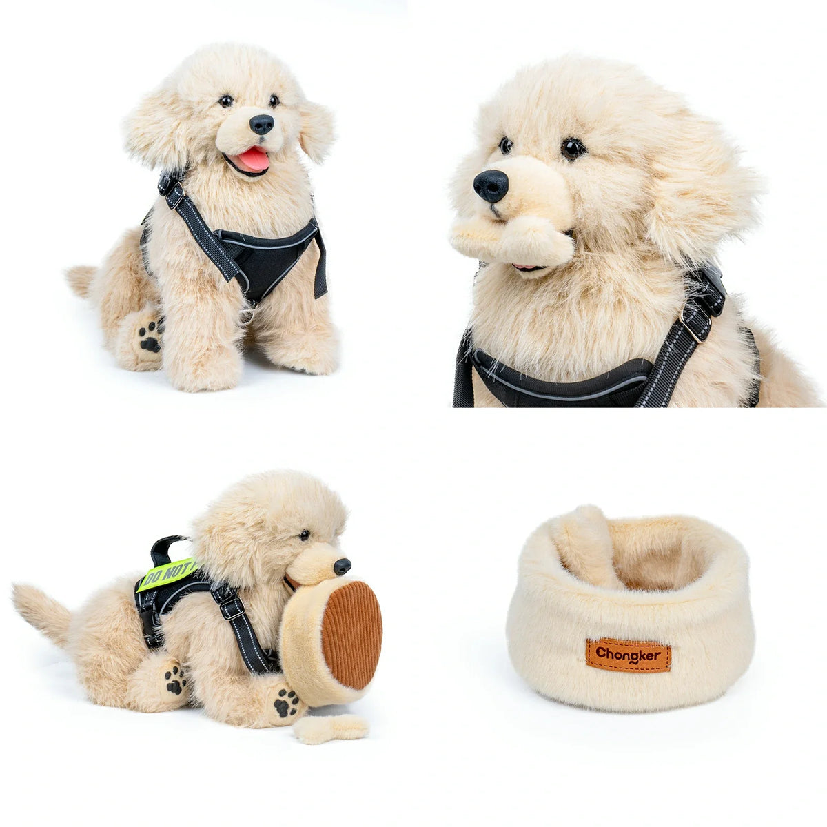 2.2lbs Golden Retriever Plush – Weighted Emotional Support Toy Gift — product photo 4 of 10