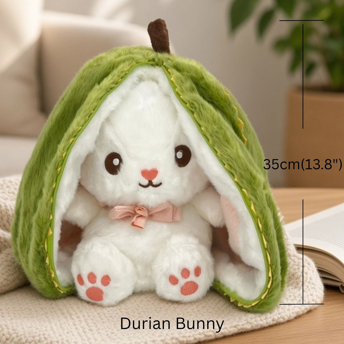 Strawberry Surprise Bunny Plush