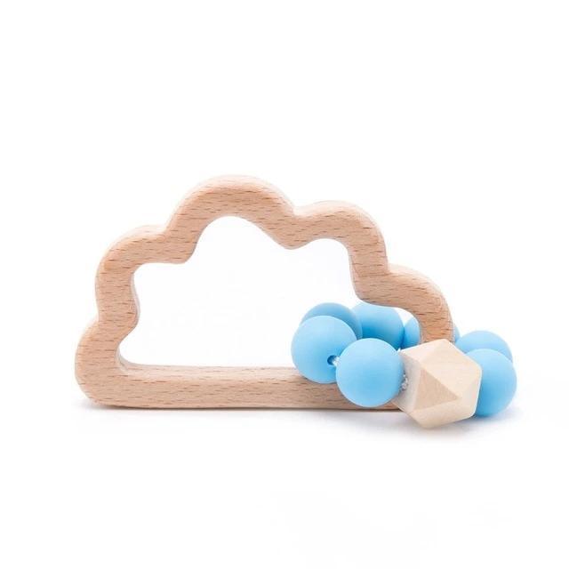 Hedgehog Wooden Ring Teether