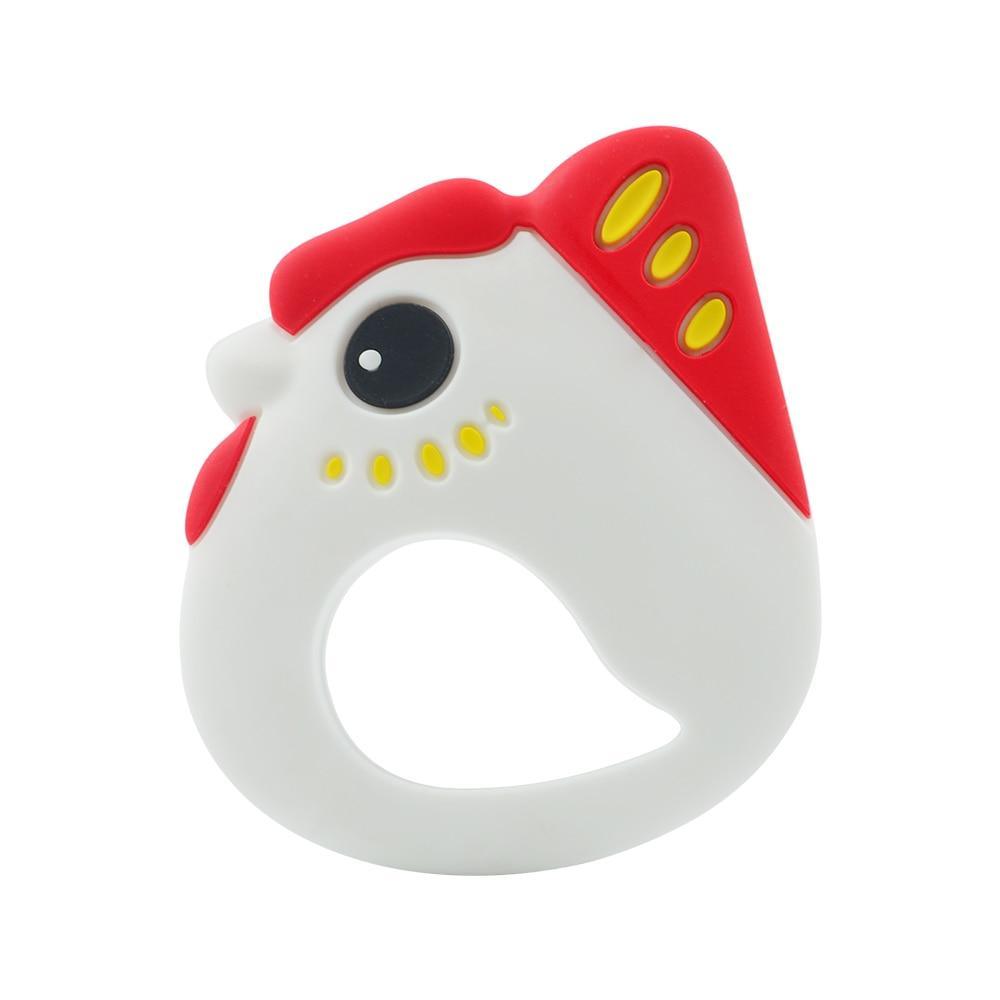 Animal Adventures Silicone Baby Teether