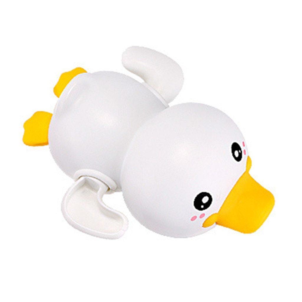 Bathroom Bath Shower Baby Clockwork Swimming Play Water Cute Little Yellow Duck Bathing Bathtub Toys For Kids