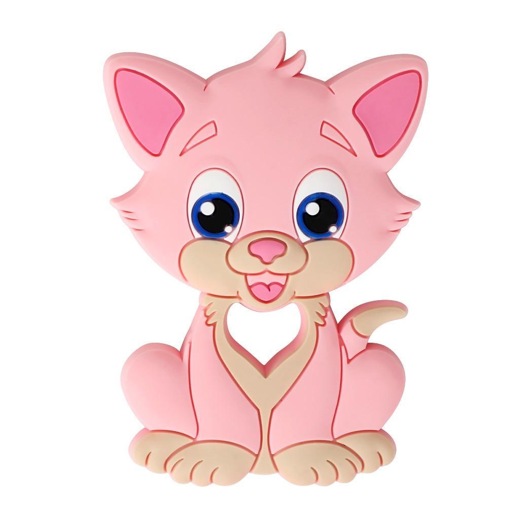 Animal Friends Silicone Ring Teether
