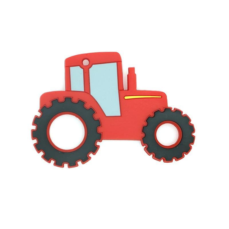 Tractor Silicone Baby Teether