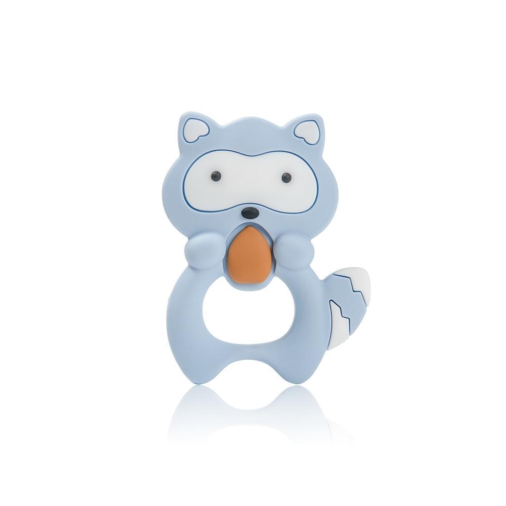 Raccoon Silicone Baby Teether