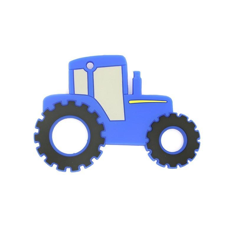 Tractor Silicone Baby Teether