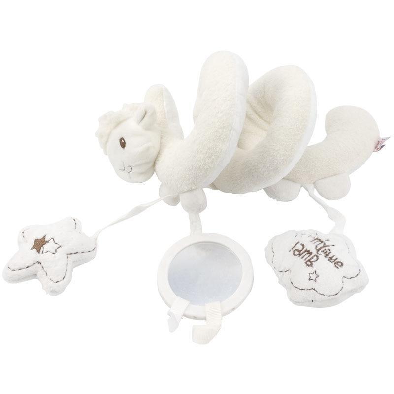 Animal Friends Spiral Stroller Rattle